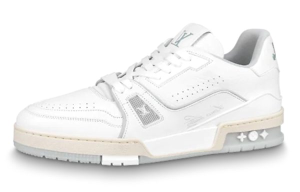 LOUIS VUITTON Trainer Sneakers White 1A8WAV