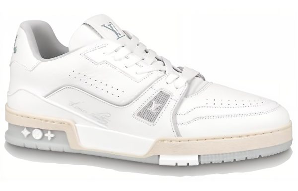 LOUIS VUITTON Trainer Sneakers White 1A8WAV
