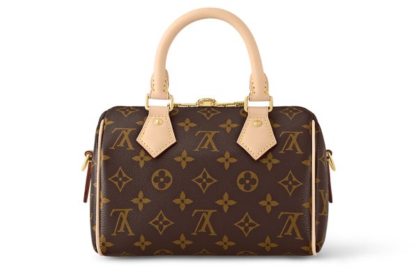 LOUIS VUITTON Speedy Bandouliere 20 Beige M46222