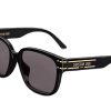DIOR Square Sunglasses Unisex Black DSGTS7FXR-10A0