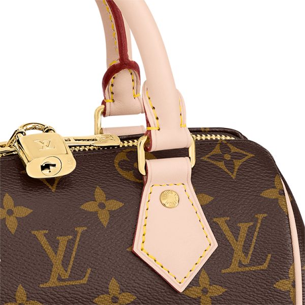 LOUIS VUITTON Speedy Bandouliere 20 Beige M46222