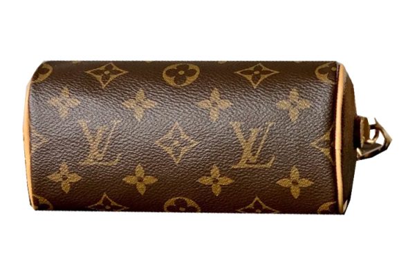 dd43d409d29048dc9968070f26f1b674.jpg LOUIS VUITTON Nano Speedy Handbag Monogram Canvas Brown M81085