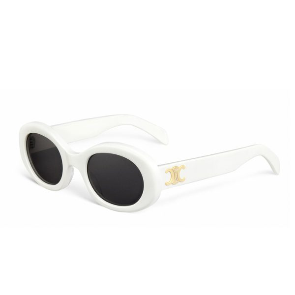 e03758d86e364f56b82ef750a993d93d.jpg CELINE Eyewear Oval Frame Sunglasses 40194U