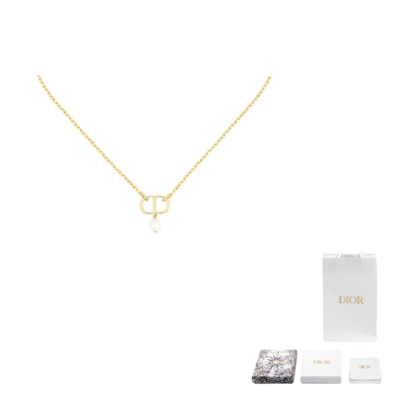 DIOR Metal Necklaces Women's Gold N1390PTCRS-D301