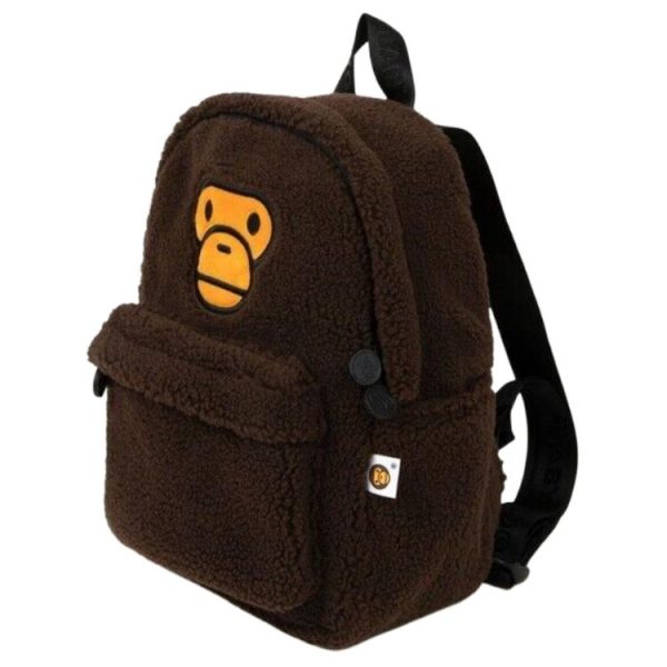 A BATHING APE Polyester Backpack Regular Unisex Brown 0MXBGM4071XXH
