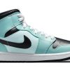 Jordan 1 Mid Aqua Blue Tint Women's BQ6472-300