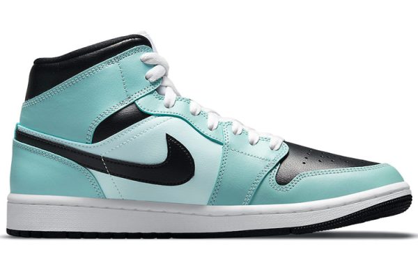 Jordan 1 Mid Aqua Blue Tint Women's BQ6472-300