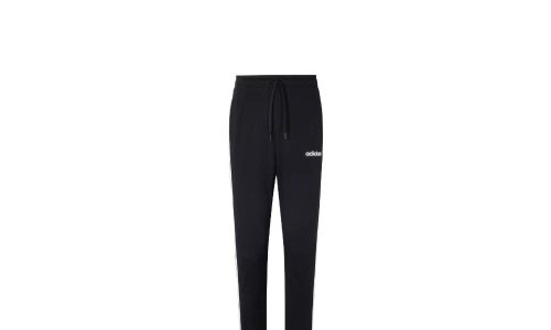 Adidas SS25 Knitted Sports Pants Unisex Black/White KA8348