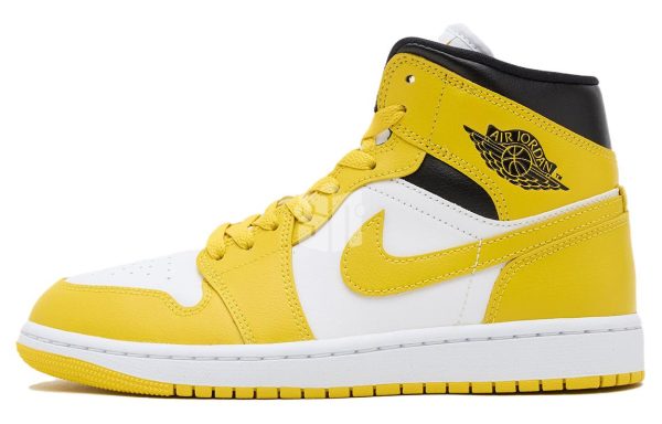 Jordan 1 Mid Vivid Sulfur Women's BQ6472-170