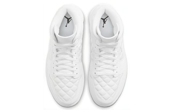 Air Jordan 1 Mid Se 'White Quilted' Women's DB6078-100