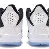 Jordan Courtside 23 Vintage Basketball Shoes Men's Mid top White/Black AR1000-104(Team10-雪花糖)