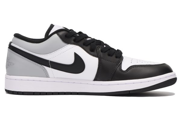601c3e63c4b24cdab3512c88ff62d940.jpg Jordan Air Jordan 1 Chestnut Low Top Vintage Basketball Shoes Men's Black Gray 553558-132(Team59-男款黑灰色二SBOX)