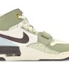 Jordan Legacy 312 Vintage Basketball Shoes Men's Mid top Green/Gold FD9907-111(Team40-男款不解绿金QD)