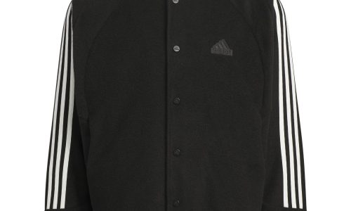 Adidas 3 Stripes FW24 Jackets & Coats Unisex Black JI6638