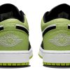 Air Jordan 1 Low Se 'Vivid Green Snakeskin' Women's DX4446-301