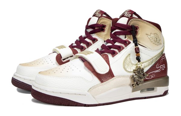 Jordan Legacy 312 High-Top Vintage Basketball Shoes Women's Red White FZ5047-120(Team160-锦织祥云)