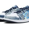 Jordan Air Jordan 1 Skateboard Shoes Men's Low top White CZ8455-100(Team205-冥想)