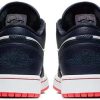 Jordan Air Jordan 1 Oriental Aesthetics Ink Wash Chinese Style Low-Top Vintage Basketball Shoes Men's Blue White 553558-481(Team56-山峦江河)
