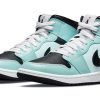Jordan 1 Mid Aqua Blue Tint Women's BQ6472-300