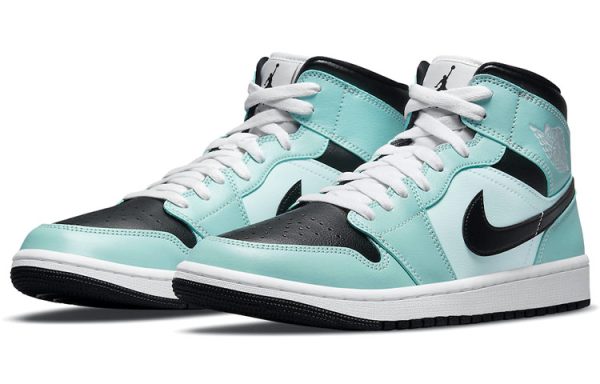 Jordan 1 Mid Aqua Blue Tint Women's BQ6472-300