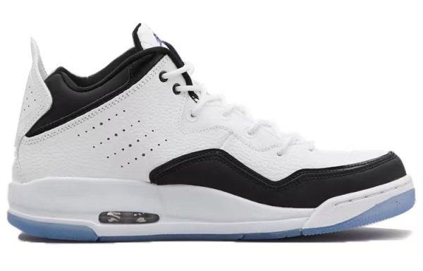 Jordan Courtside 23 Vintage Basketball Shoes Men's Mid top White/Black AR1000-104(Team10-雪花糖)