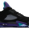 Air Jordan 5 Low Golf 'Black Grape' CU4523-001
