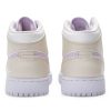Jordan Air Jordan 1 Vintage Basketball Shoes Women's High top Beige Apricot/Purple/Green DQ8423-501(Team80-女款芋泥薄荷)