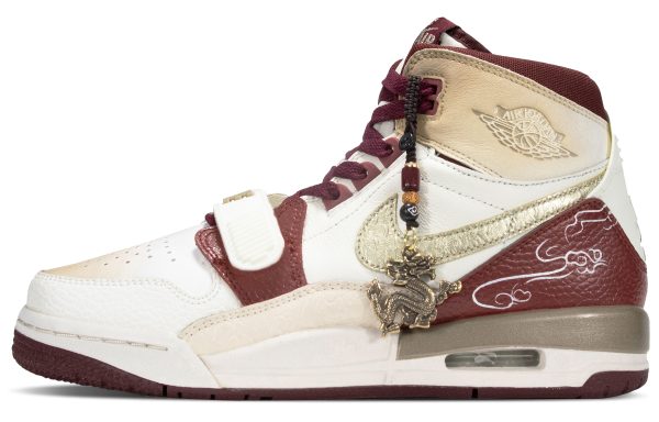 Jordan Legacy 312 High-Top Vintage Basketball Shoes Women's Red White FZ5047-120(Team160-锦织祥云)