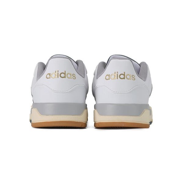 Adidas ENTRAP Abrasion Resistant Low top Vintage Basketball Shoes Unisex White Blue JQ3925-2025版