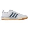 Adidas ENTRAP Abrasion Resistant Low top Vintage Basketball Shoes Unisex White Blue JQ3925-2025版